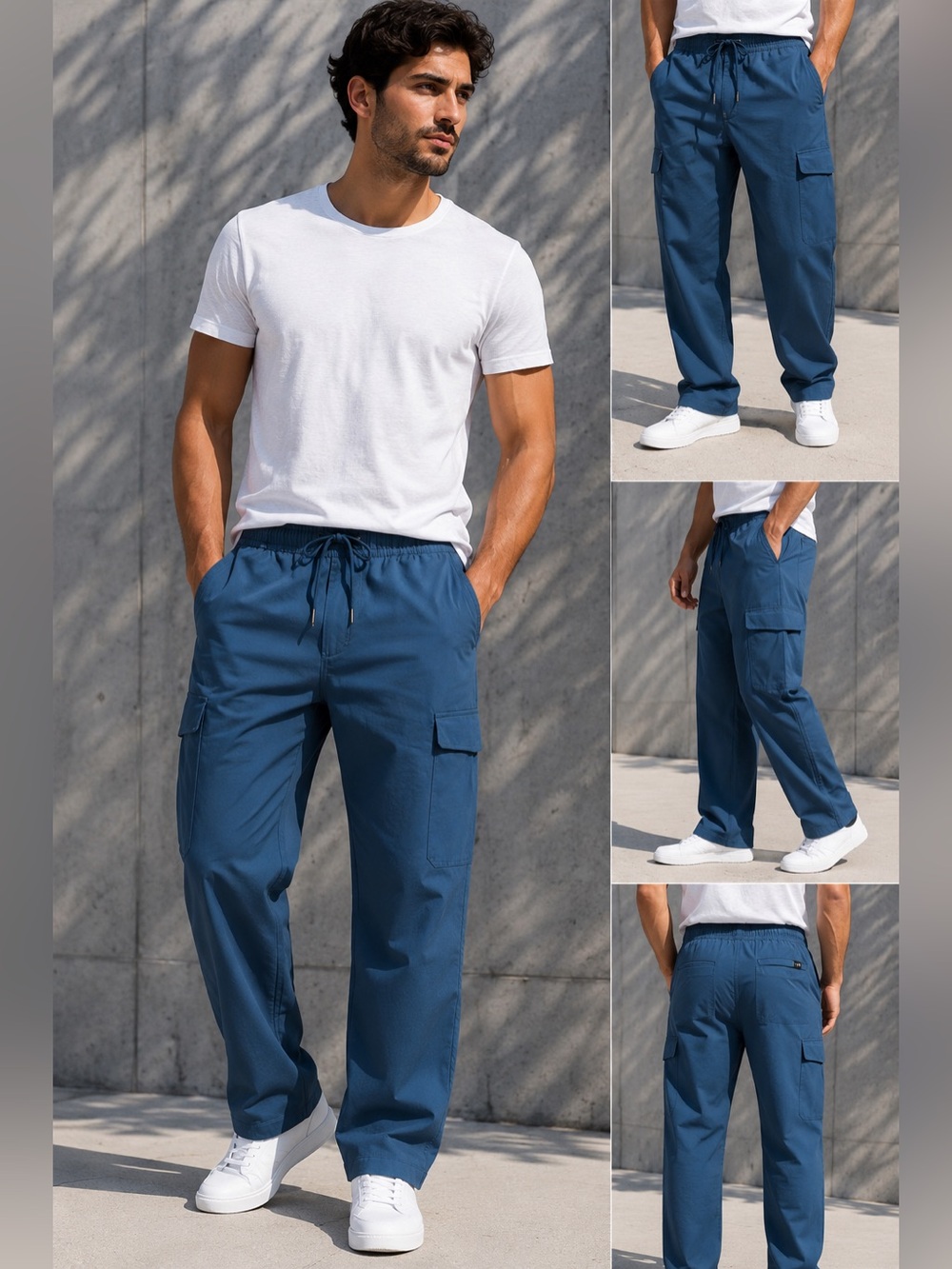 🌙✨ 🏷️ Under Armour Men’s Teal Cargo Pants